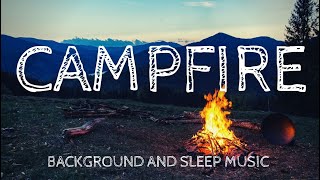Сampfire music for sleep #fireplace #sleep #relaxing #sleepmusic #relaxingmusic #naturesounds