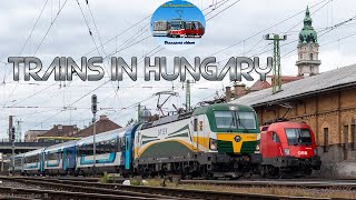 Trains in Hungary 🇭🇺 | Budapest \u0026 Győr [2022]