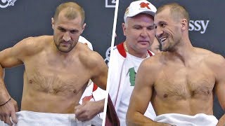 Sergey Kovalev MAKES WEIGHT (2ND WEIGH IN) vs. Canelo Alvarez | DAZN Boxing
