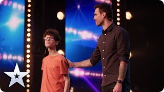 MAGICAL father and son act James and Dylan Piper leave us SPELLBOUND | Auditions | BGT 2020