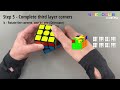 how to solve the rubik s cube in 5 easy steps