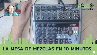 La mesa de mezclas en 10 minutos