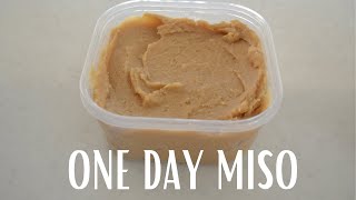 INSTRUCTION ONLY | ONE DAY MISO | Do not watch if you don’t have a rice cooker