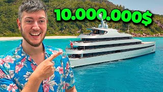 ŽIVOT NA LUXUSNÍ SUPER YACHTĚ!? (šílené)