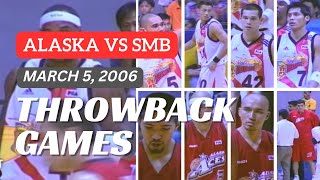 ALASKA vs SAN MIGUEL | March 5, 2006 |  FULL GAME | PBA GREATEST GAMES