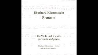 Eberhard Klemmstein: Sonata for Viola and Piano 04