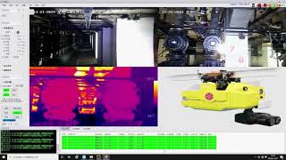 201911石化用防爆轨道巡检机器人在山东盛隆化工有限公司应用