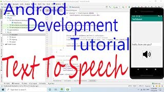 Android Development Tutorial : Text To Speech Implementation