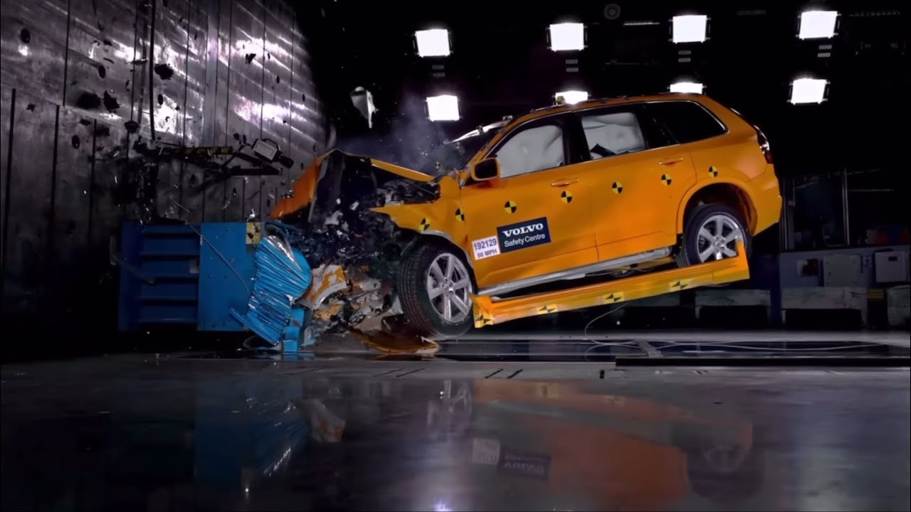 Toward Zero Deaths Volvo Crash Test Compilation Youtube