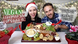 Vegan Charcuterie Board | The Ultimate Holiday Snack 🎄