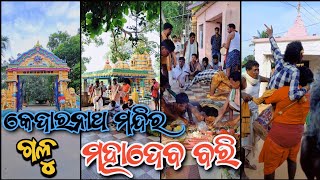 କେଦାରନାଥ ମନ୍ଦିର//ଗଳୁ ମହାଦେବ ବରି//#dailyvlog #sambalpurivlog #Nagbacha (Kurla jantitikra nagbacha puj