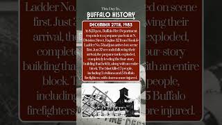 #OnThisDay In 1983, Buffalo Propane Explosion Occurs