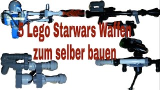 5 Lego Starwars Waffen zum selber bauen (German/Deutsch)