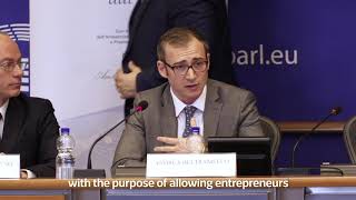 Andrea Beltramello - Destination: SMEs and the Multiannual Financial Framework