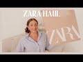 NEW IN ZARA HAUL & TRY ON AUGUST 2023 | Transitional Autumn Fashion