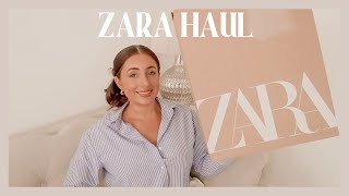 NEW IN ZARA HAUL & TRY ON AUGUST 2023 | Transitional Autumn Fashion