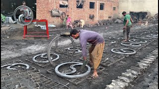 3rd Worlds Blacksmith Technique Of Making Cutter Machine.