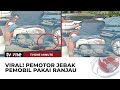 Aksi Pengendara Motor Jebak Pemobil dengan Sandal Berpaku Payung | tvOne Minute