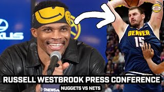 Russell Westbrook Jokes After 25-11-10 Trip Dub in Nuggets WIN vs Nets