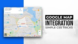 Bootstrap Contact Section with Google Map Integration