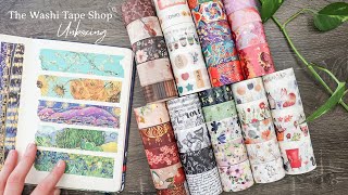 The Washi Tape Shop HAUL | Unboxing New Washi \u0026 Bullet Journal Set!