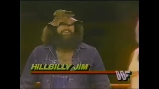 Hillbilly Jim In His In Ring TV Debut 1/26/85 #HillbillyJim