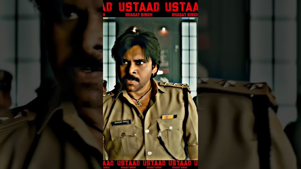 Ustaad Bhagat Singh - Trailer 🚔🚨 | Pawan Kalyan | Sreeleela | Attitude ...