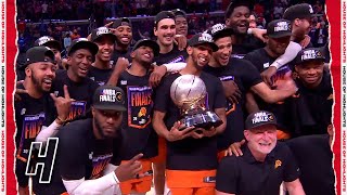 Phoenix Suns Western Conference Finals Trophy Presentation | 2021 NBA Playoffs
