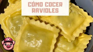 3 TRUCOS para Cocer Ravioli 🤤 ¡RAVIOLES RELLENOS!