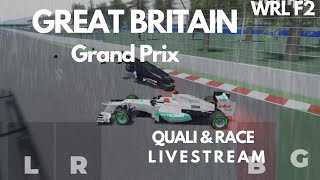 WRL F2 S2 Great Britain Qualifying And Race My POV