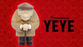 YEYE designer vinyl toy from MunkyKing - Inspired by Asian American victims of hate crimes!