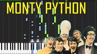Monty Python Theme Piano Tutorial - Chords - How To Play - Cover
