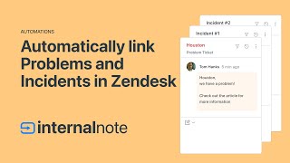 Automatically link problem and incident tickets in Zendesk