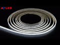 waterproof ip67 cover silicone tube cob led strip 528leds m