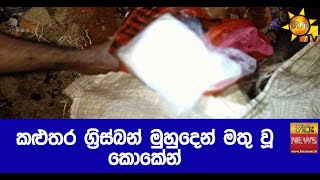 කළුතර ග්‍රිස්බන් මුහුදෙන් මතු වූ කොකේන් - Hiru News