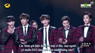 [Vietsub] 141231 Hunan TV New Year Countdown EXO Talk Cut [EXO Team] Manuel ExGibson