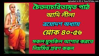 Chaitanya Charitamrito Path bangla। চৈতন্য ভাগবত পাঠ। চৈতন্য মঙ্গল। চৈতন্যচরিতামৃত পাঠ।১/১৩(৪০-৫৬)