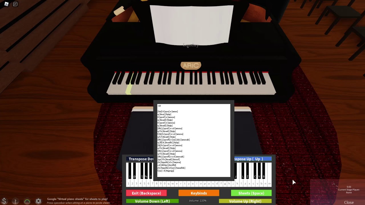 Roblox Piano Sheet Minecraft Lahacritic