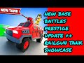 New Base Battles Railgun Tank Showcase And Prestige Update..(ROBLOX BASE BATTLES)