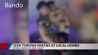 Parents want teen who shares massive house party videos stopped