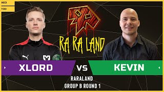 WC3 - RARALAND - Group B Round 1: [UD] XlorD vs Kevin [NE]