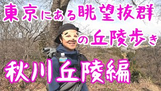 #195 【後編】眺望抜群の丘陵ハイク！適度なアップダウンも楽しめる秋川丘陵 【あきる野市】