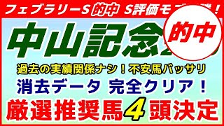 中山記念 2020予想【厳選推奨馬 ４頭】消去データ完璧クリア！少頭数でも好メンバー集結で激戦濃厚！