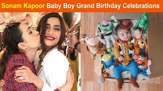 Sonam Kapoor Son Vayu Grand Birthday Celebrations and Expensive Gifts from Family