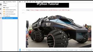 How to display images in IPython Jupyter Notebook