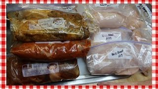 Freezer Marinades ~ Processing Zaycon Chicken Breast ~ Quick Budget Recipes ~ Noreen's Kitchen