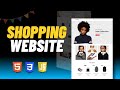 Build a Responsive eCommerce Website from Scratch  |  HTML CSS JavaScript Tutorial 2025