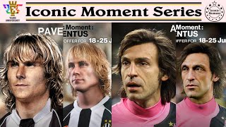 PES Vs. Real Life - PIRLO / NEDVED - JUVENTUS - PES 2020 25th anniversary iconic moment series