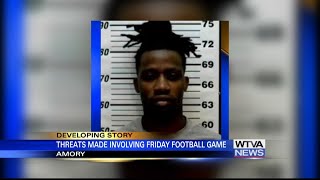 Man arrested after threatening social media post about sporting event in Amory