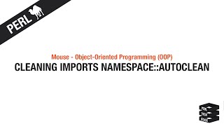 Perl Mouse (OOP) #7: Cleaning Imports namespace::autoclean